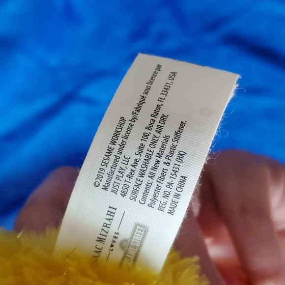 Isaac Mizrahi Sesame Street sparBig Bird Sparkly 16" Plush Stuffed Doll … - Picture 11 of 11